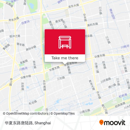 华夏东路唐陆路 map