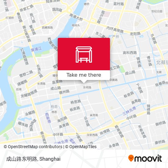 成山路东明路 map