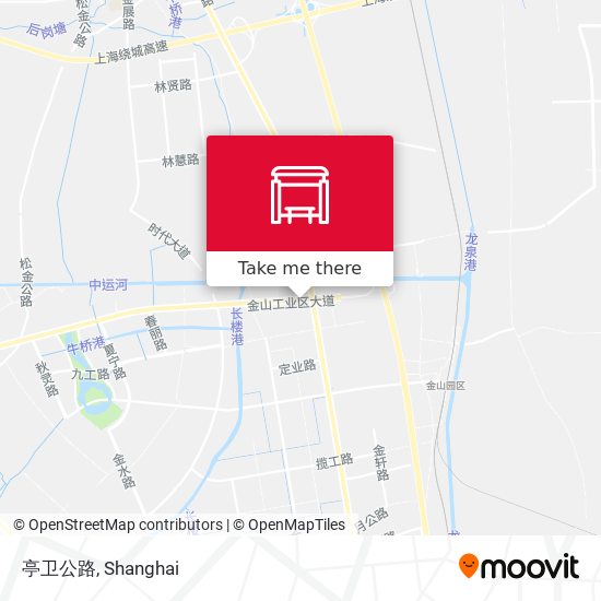 亭卫公路 map