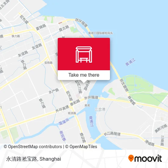 永清路淞宝路 map