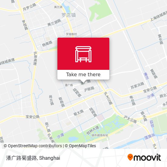 潘广路菊盛路 map