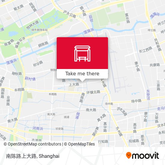 南陈路上大路 map