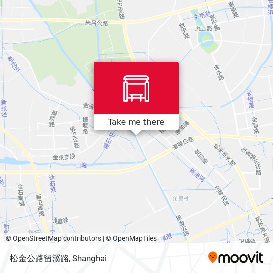 松金公路留溪路 map