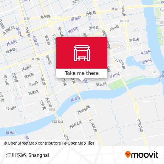 江川东路 map
