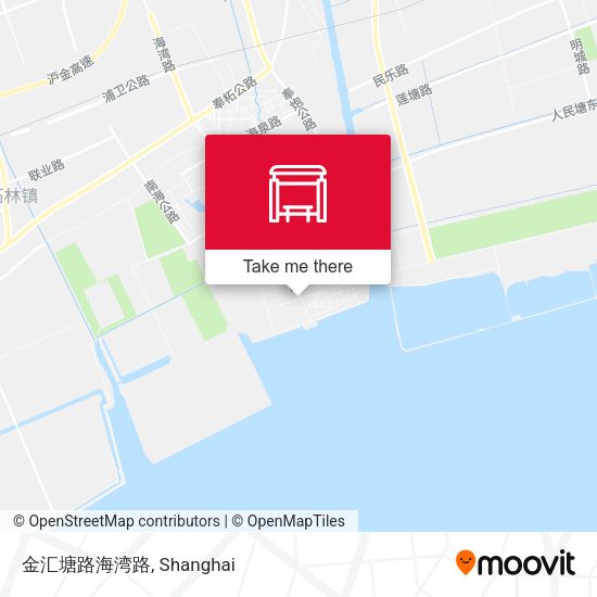金汇塘路海湾路 map