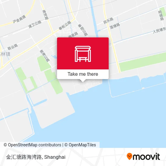 金汇塘路海湾路 map