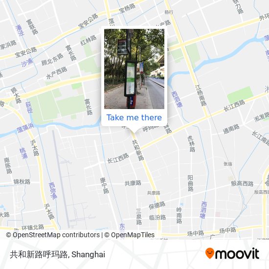 共和新路呼玛路 map