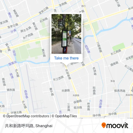 共和新路呼玛路 map