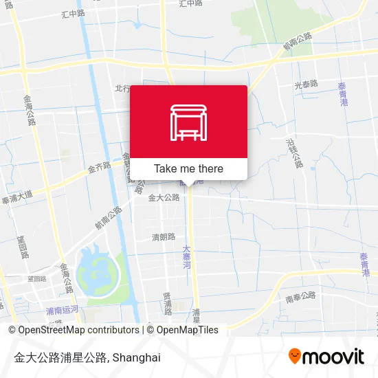 金大公路浦星公路 map