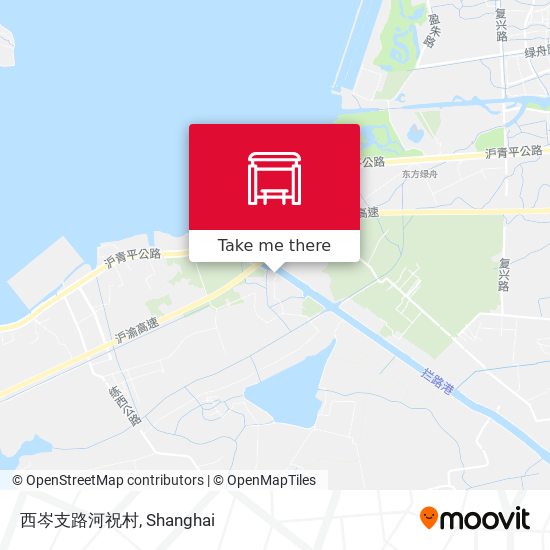 西岑支路河祝村 map