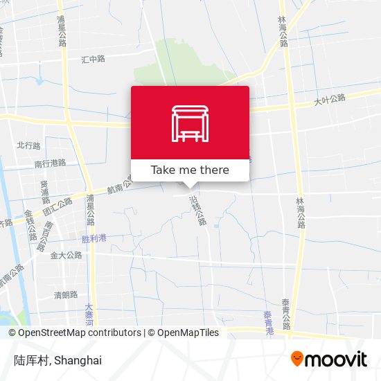 陆厍村 map