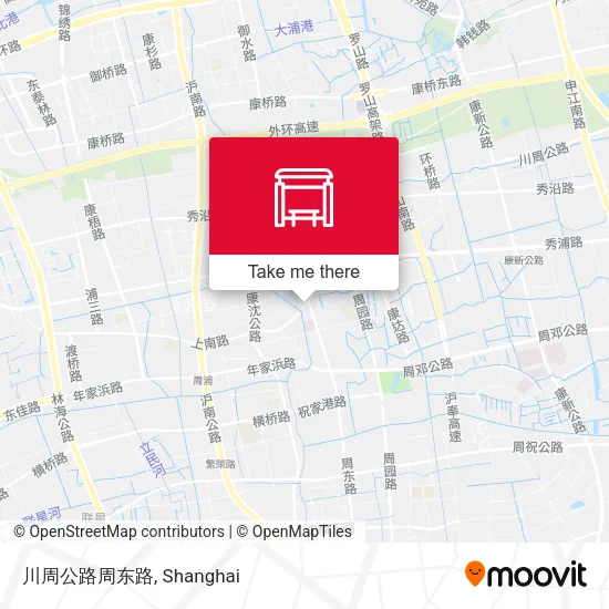 川周公路周东路 map