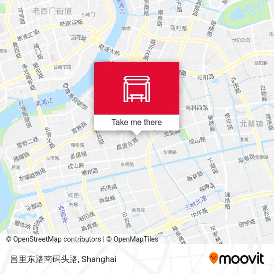 昌里东路南码头路 map