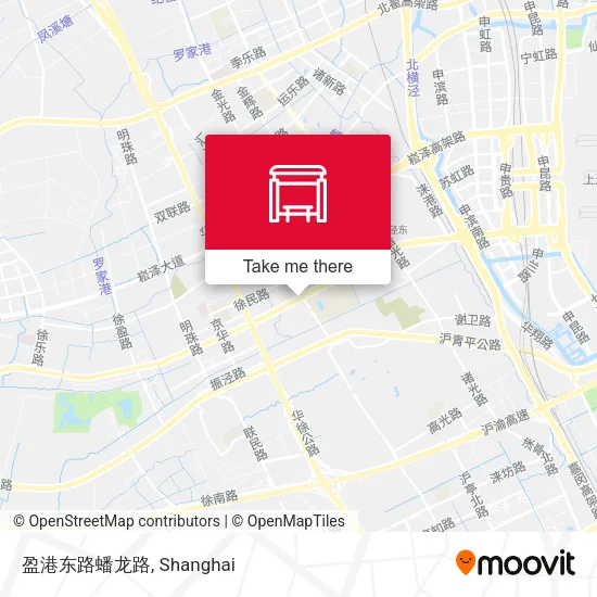 盈港东路蟠龙路 map