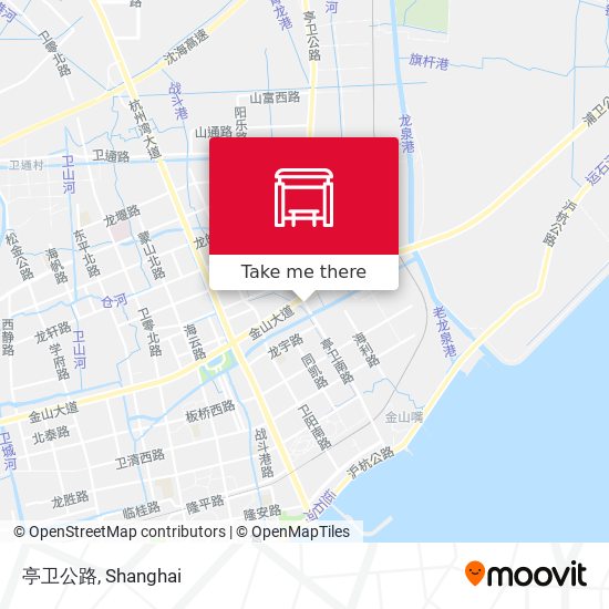 亭卫公路 map