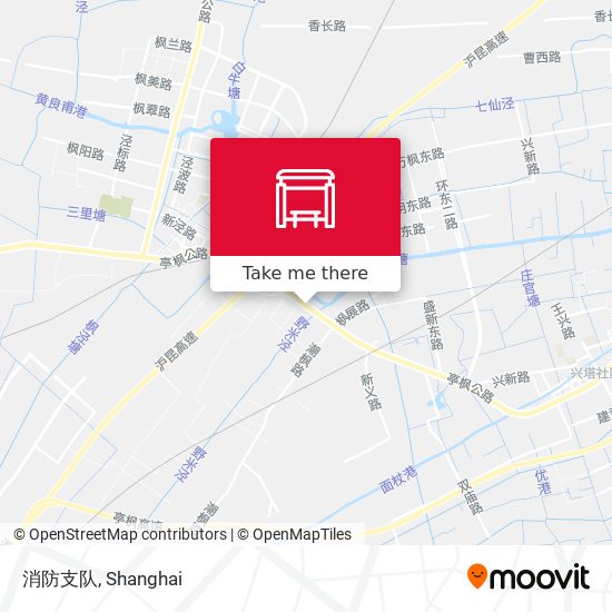 消防支队 map