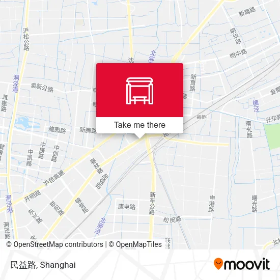 民益路 map