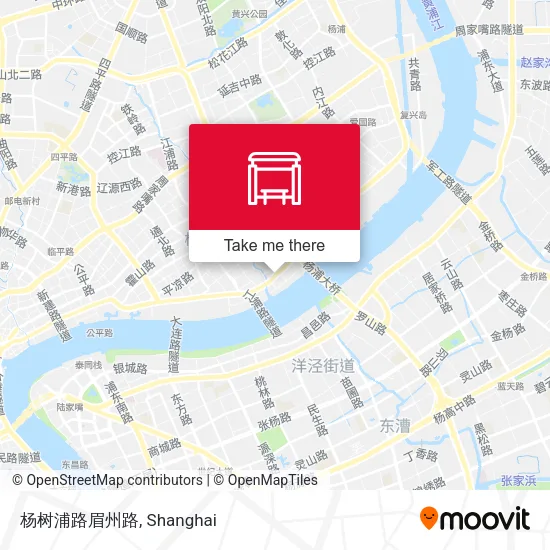 杨树浦路眉州路 map