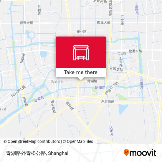 青湖路外青松公路 map