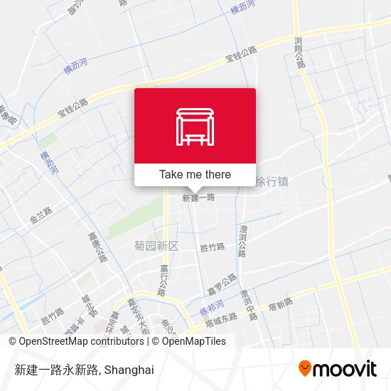 新建一路永新路 map