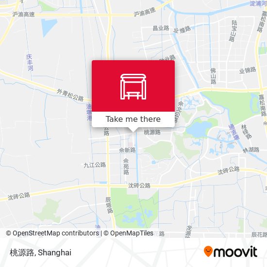 桃源路 map