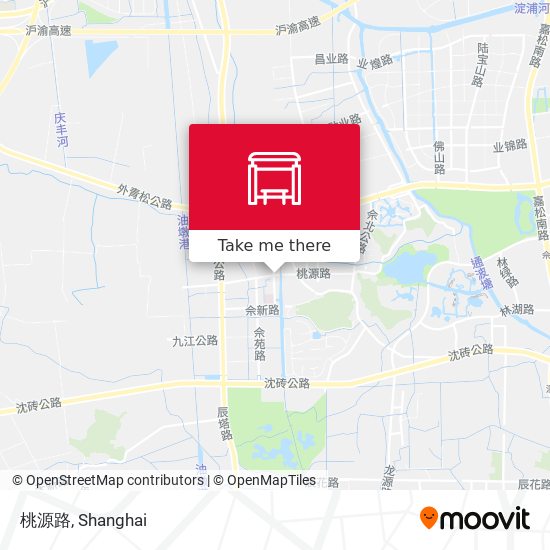 桃源路 map