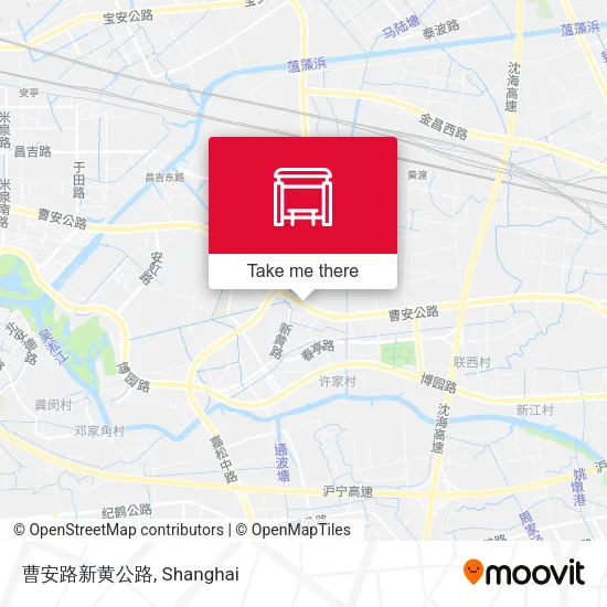 曹安路新黄公路 map