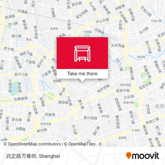 武定路万春街 map