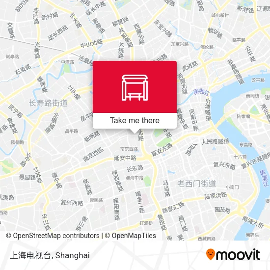 上海电视台 map