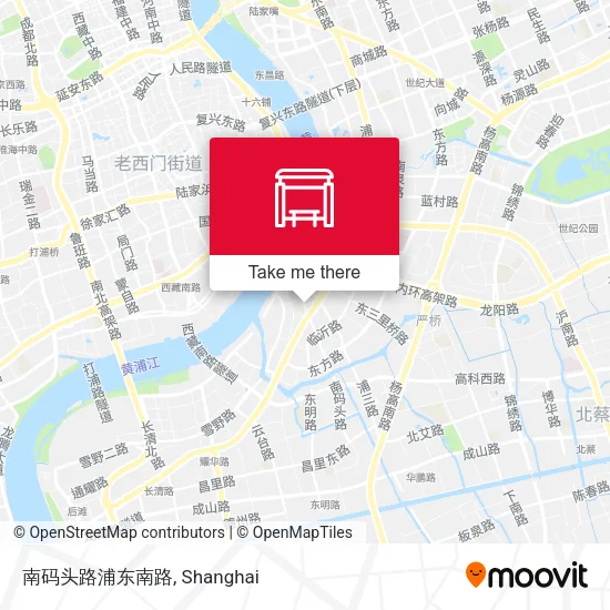 南码头路浦东南路 map