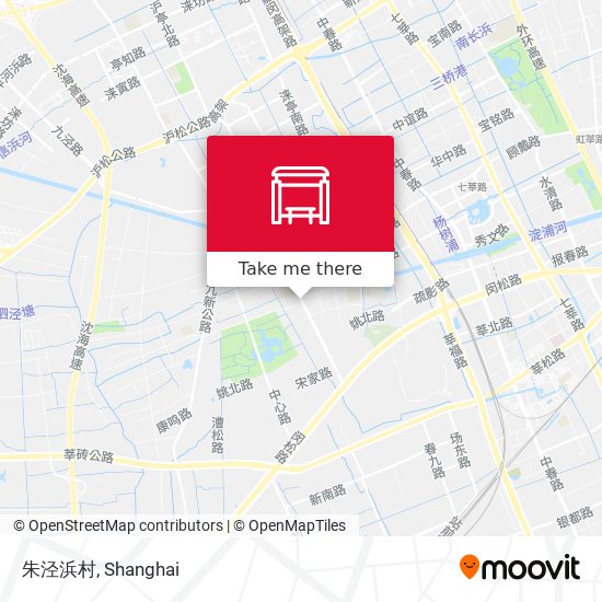 朱泾浜村 map