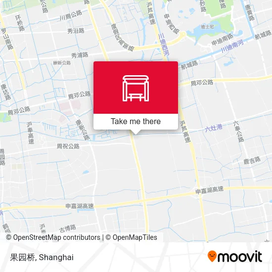果园桥 map