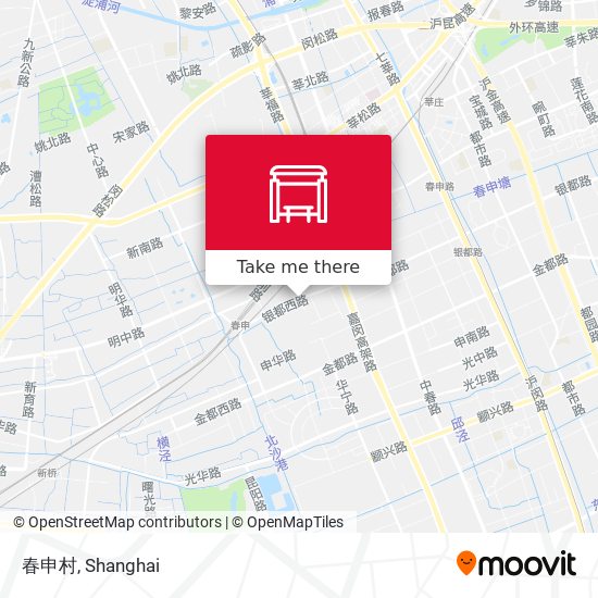 春申村 map
