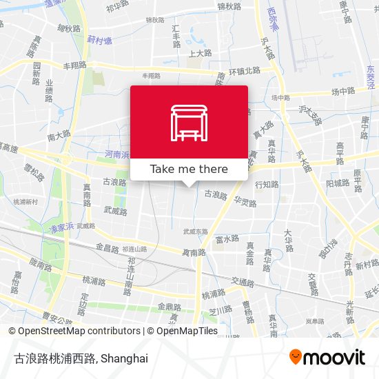 古浪路桃浦西路 map