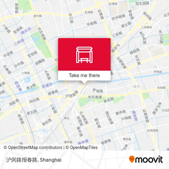 沪闵路报春路 map