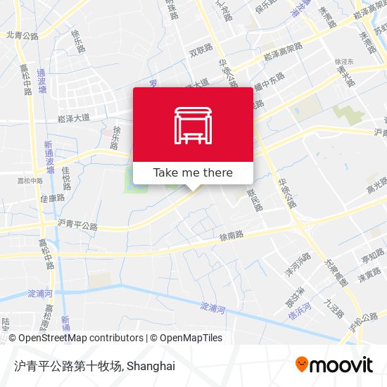 沪青平公路第十牧场 map