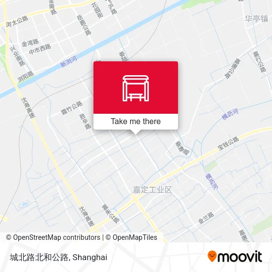 城北路北和公路 map