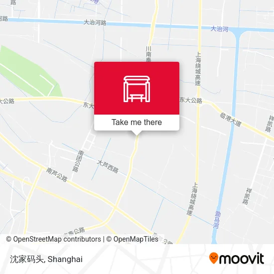 沈家码头 map