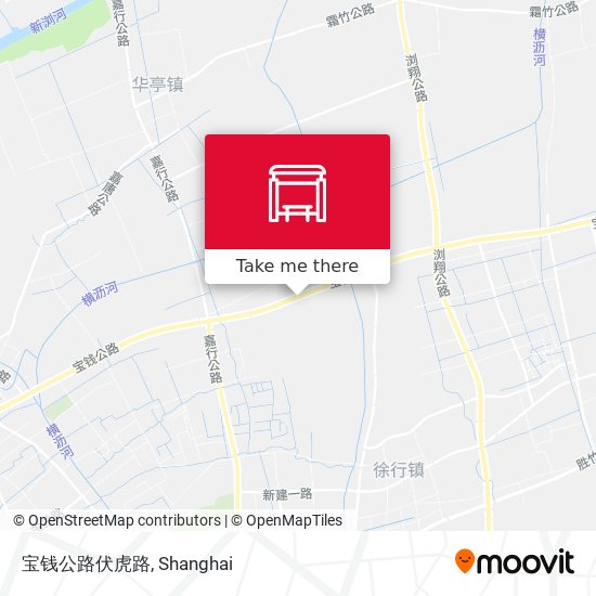 宝钱公路伏虎路 map