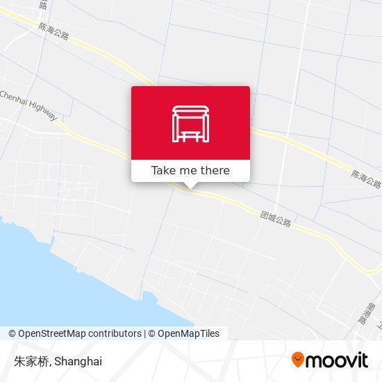 朱家桥 map