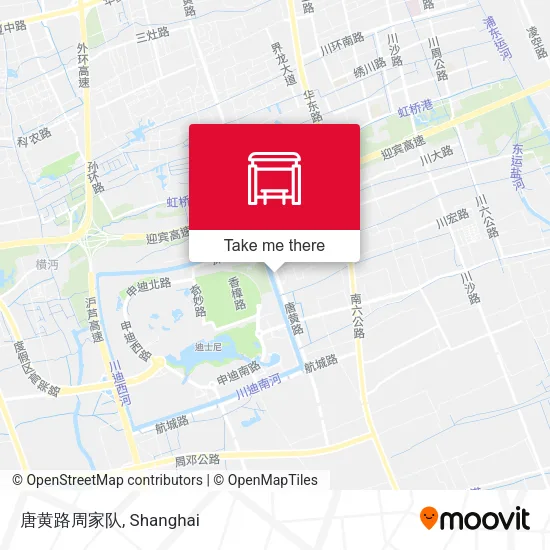 唐黄路周家队 map