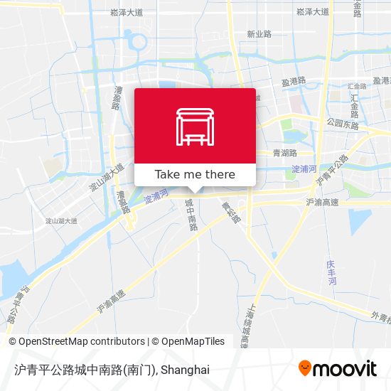 沪青平公路城中南路(南门) map