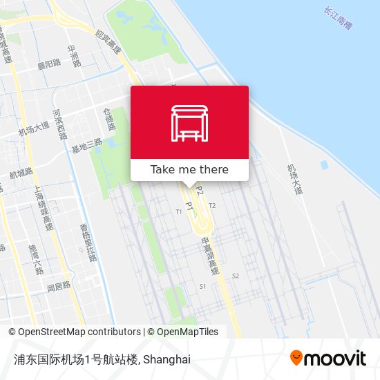 浦东国际机场1号航站楼 map
