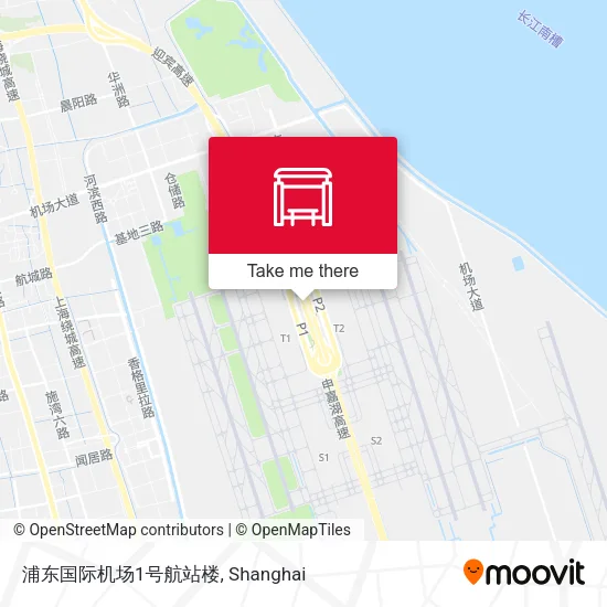 浦东国际机场1号航站楼 map