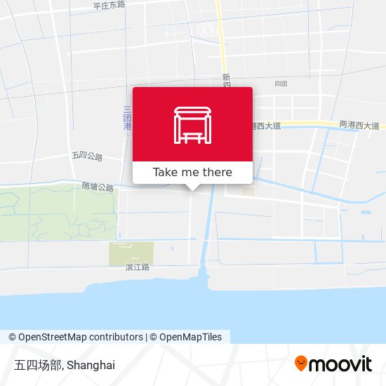 五四场部 map
