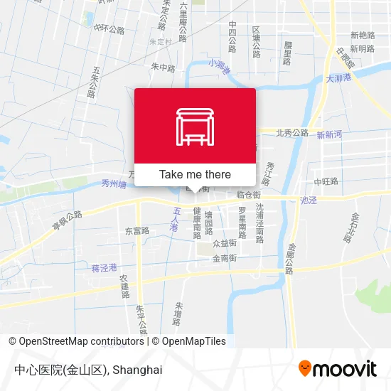 中心医院(金山区) map