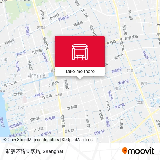 新骏环路立跃路 map