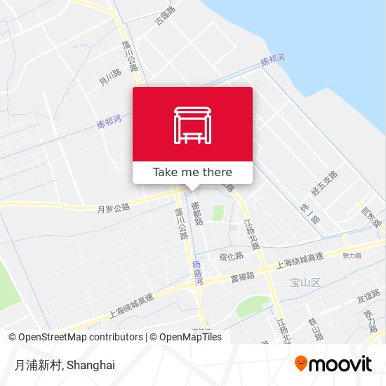 月浦新村 map