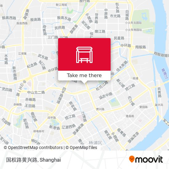 国权路黄兴路 map