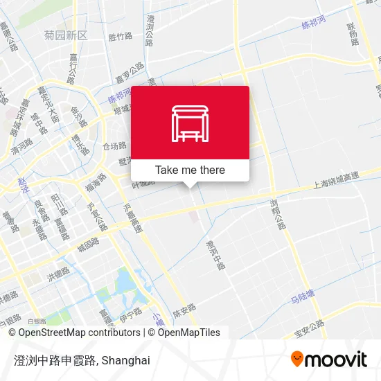 澄浏中路申霞路 map
